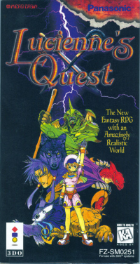 Lucienne's Quest 3DO  box art